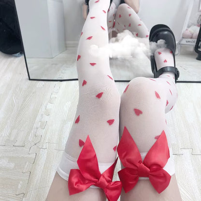 Skull Gothic Dark Long Sexy Stockings Harajuku Emo Alternative Lolita Socks Lingerie Skin Thigh High Garters Hosiery Stockings