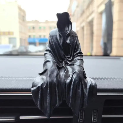New Action Figurine Pvc the Grim Reaper Figure Dementor Mysterious Man in Black Anime Collection Ornament Model Doll Toys Gift
