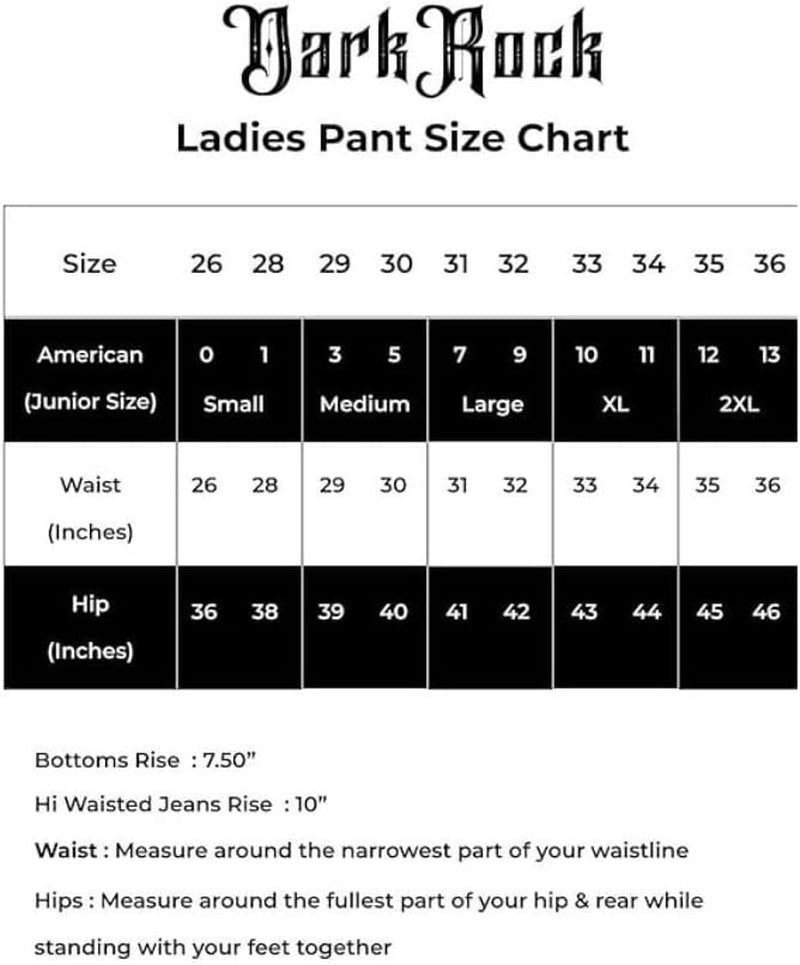 Women'S Chains Black Rhinestones Gothic Punk Emo Pants Straps Baggy Pants