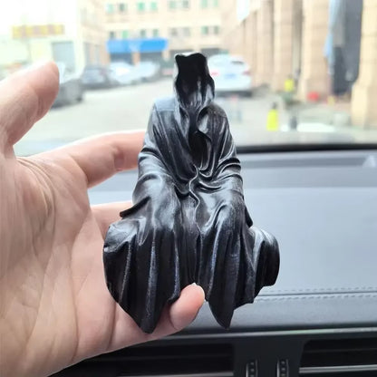 New Action Figurine Pvc the Grim Reaper Figure Dementor Mysterious Man in Black Anime Collection Ornament Model Doll Toys Gift