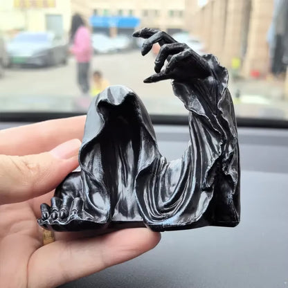 New Action Figurine Pvc the Grim Reaper Figure Dementor Mysterious Man in Black Anime Collection Ornament Model Doll Toys Gift